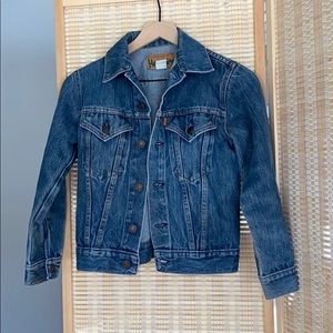 Vintage orange tab Levi’s jacket